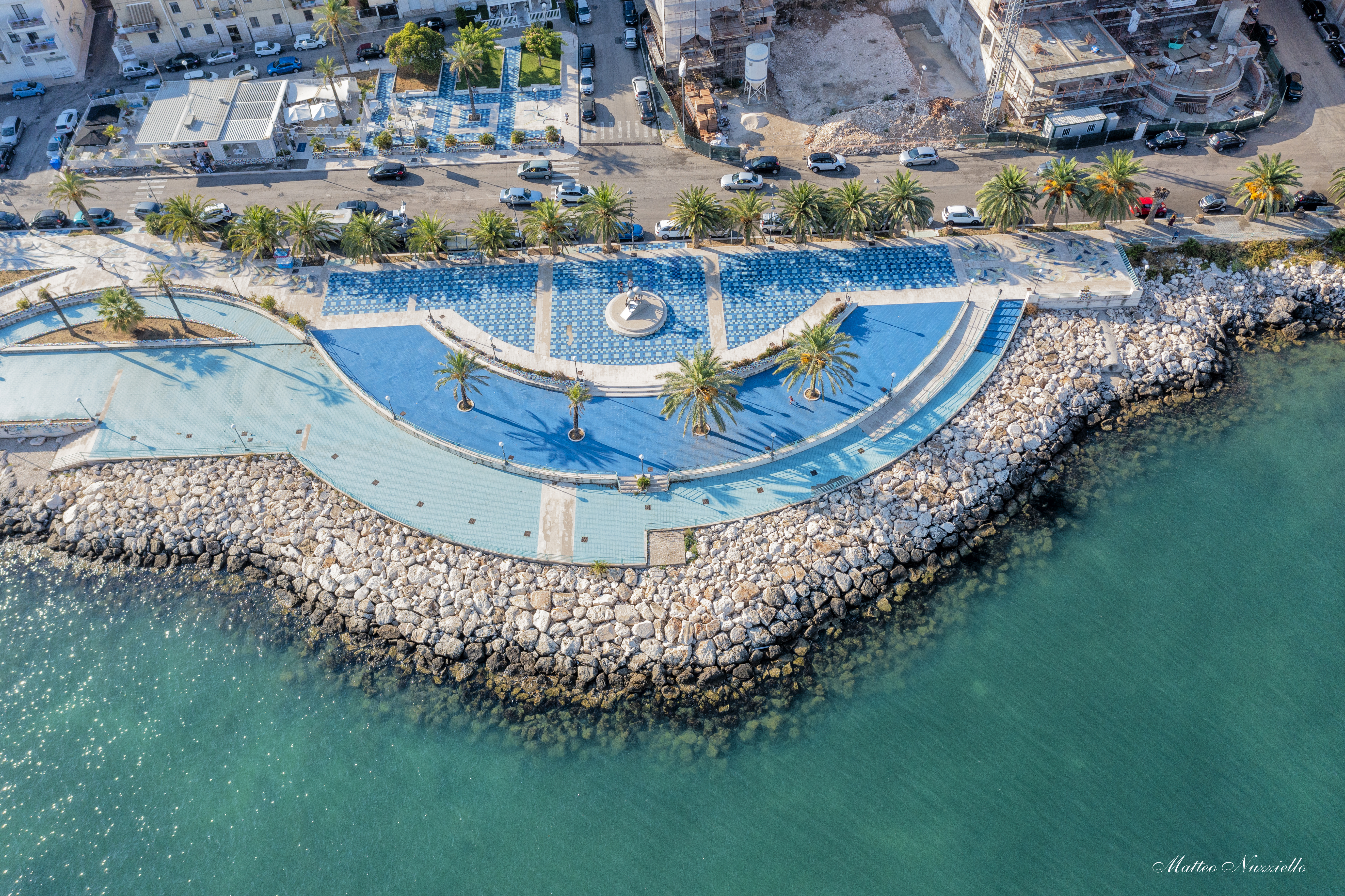 Manfredonia vista dall'alto